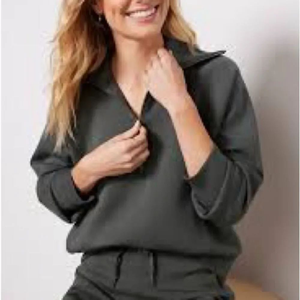SPANX AirEssentials Half Zip Pullover - Picture 3 of 9